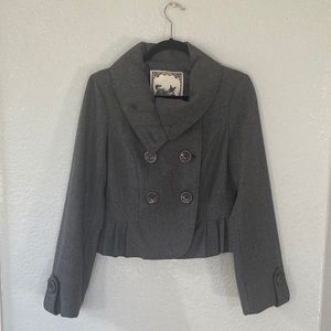 Forever Audrey wool coat